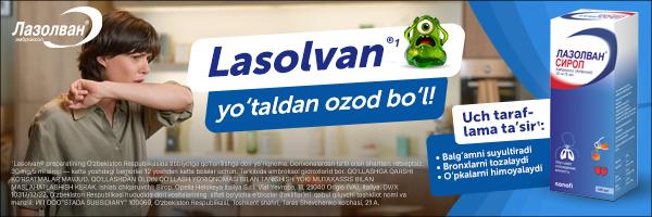 Lasolvan yo'taldan ozod bo'l
