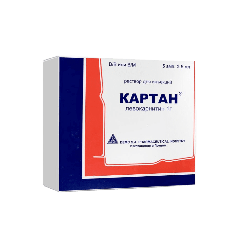 Картан, 1 г, 5 мл, амп. №5