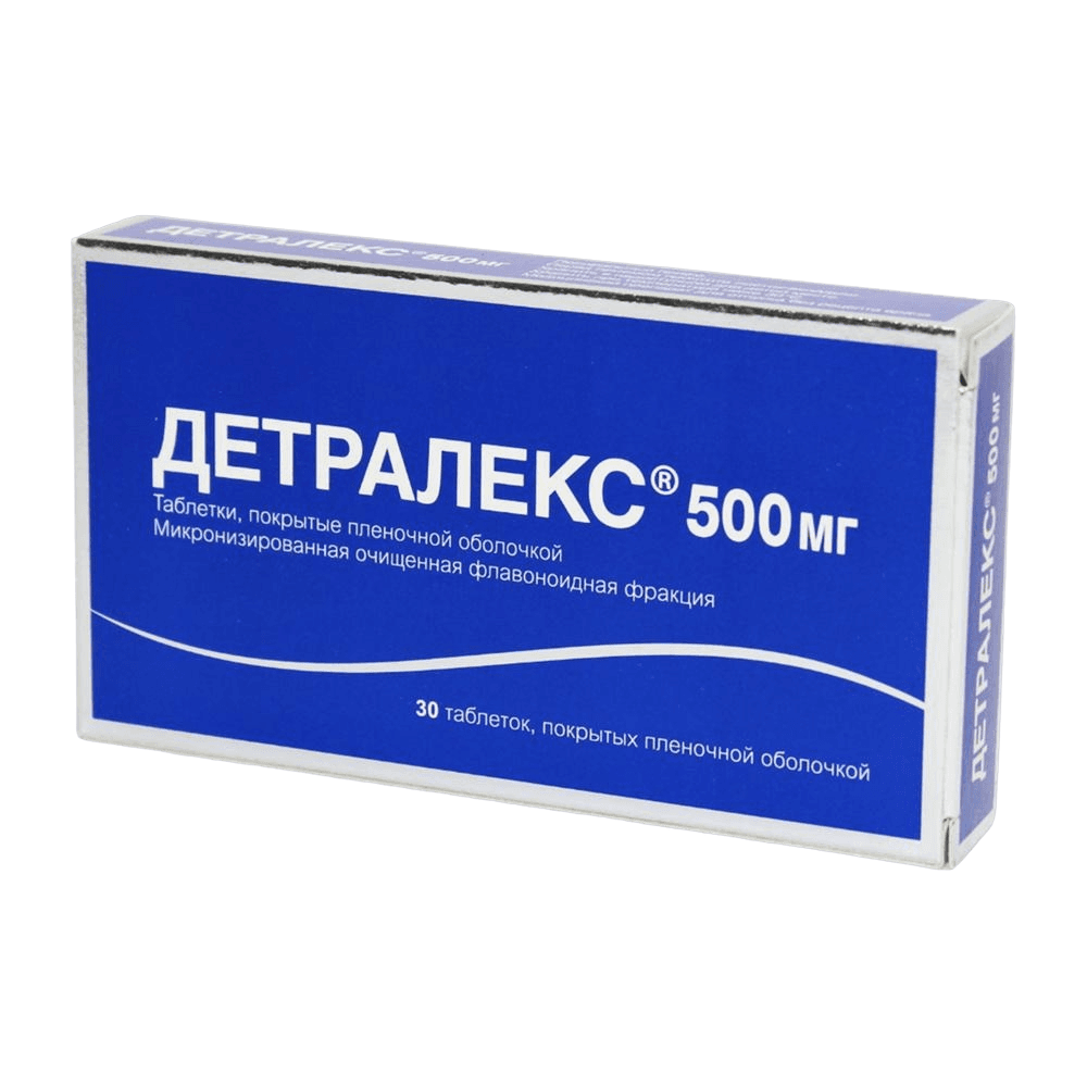 Детралекс, 500 мг, таб. №30