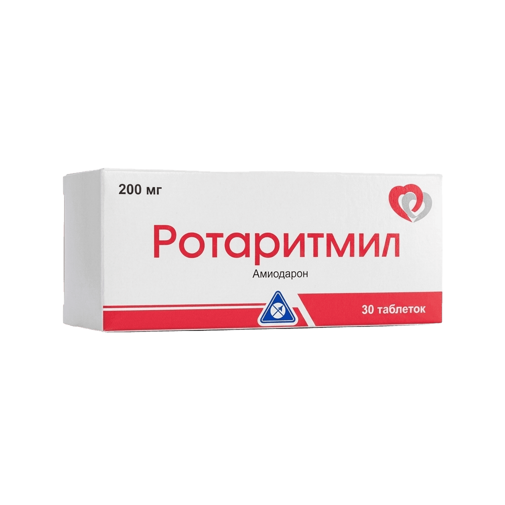 Ротаритмил, 200 мг, таб. №30