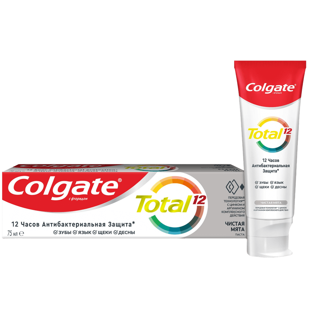Зубная паста Colgate Total 12 Чистая Мята, 75 мл