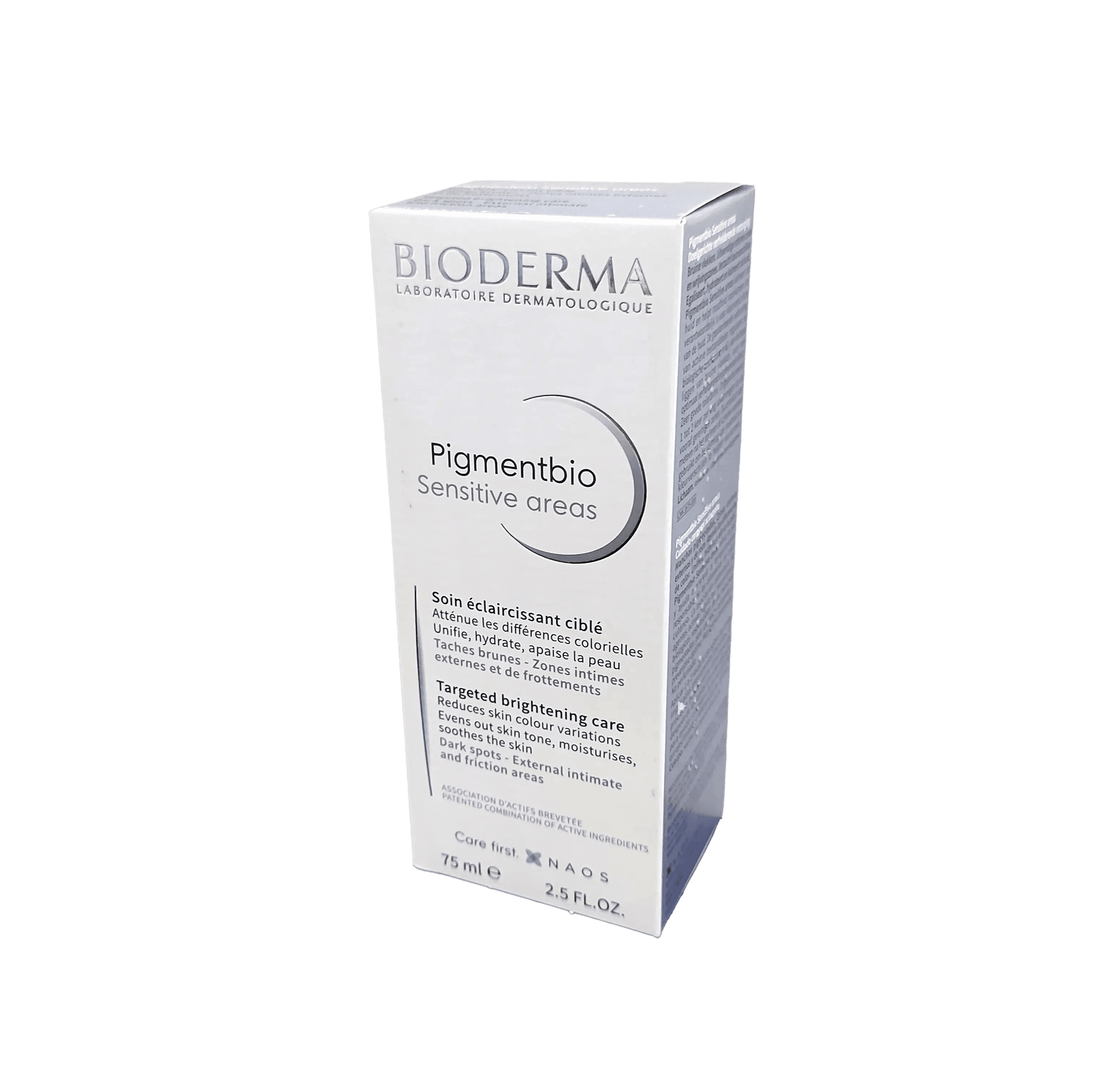 Крем отбеливающий Bioderma Pigmentbio Sensitive areas, 75 мл