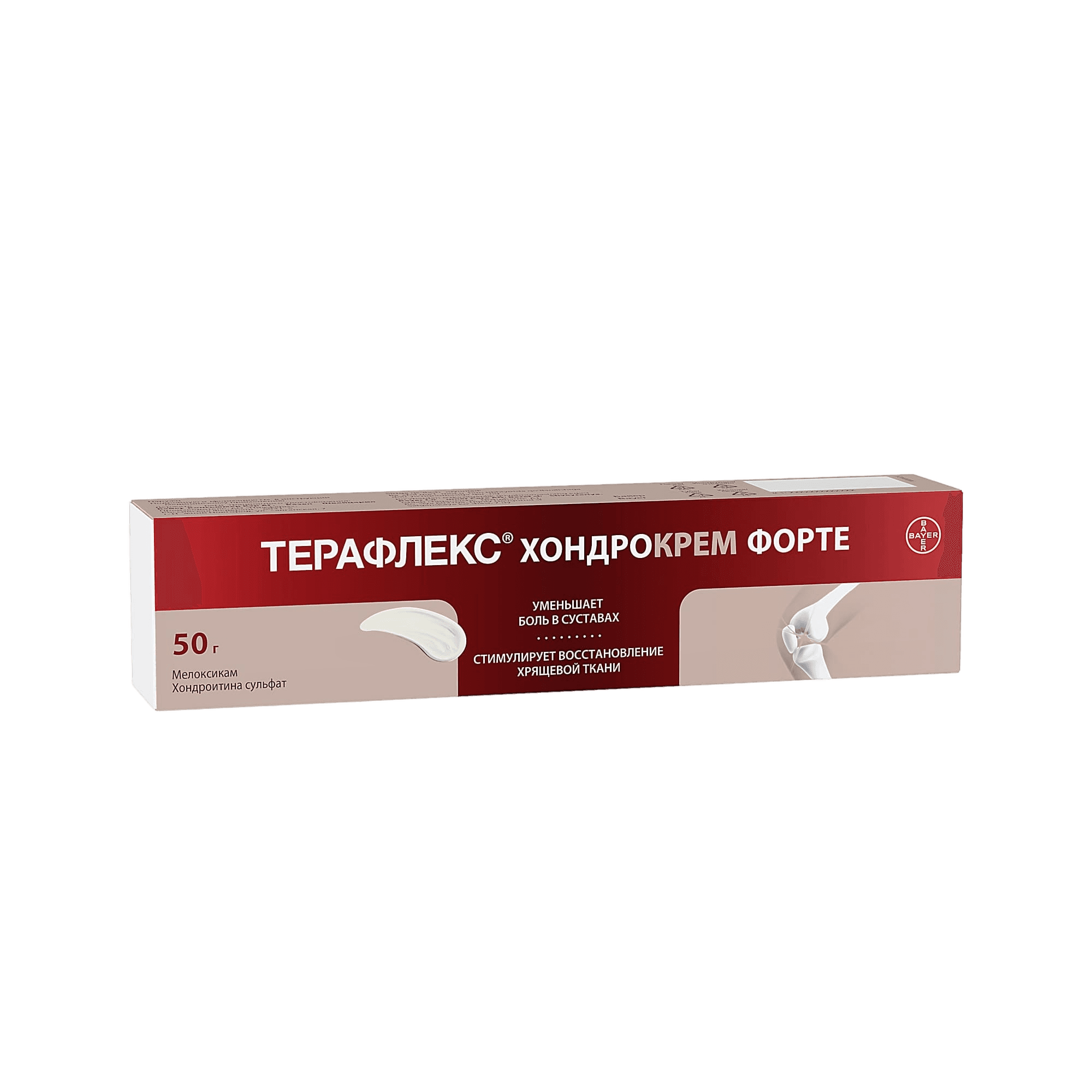 Терафлекс Хондрокрем форте, 50 г, крем