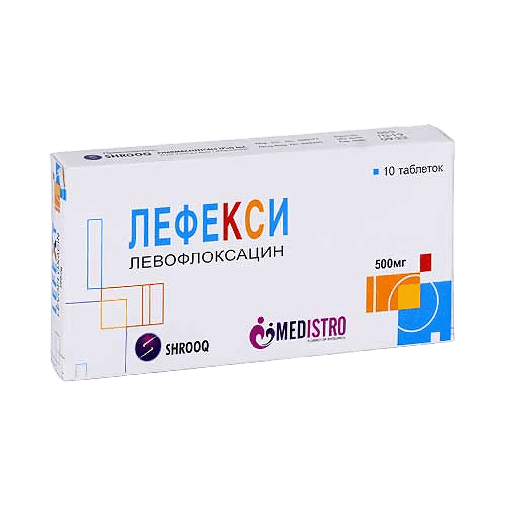 Лефекси, 500 мг, таб. №10