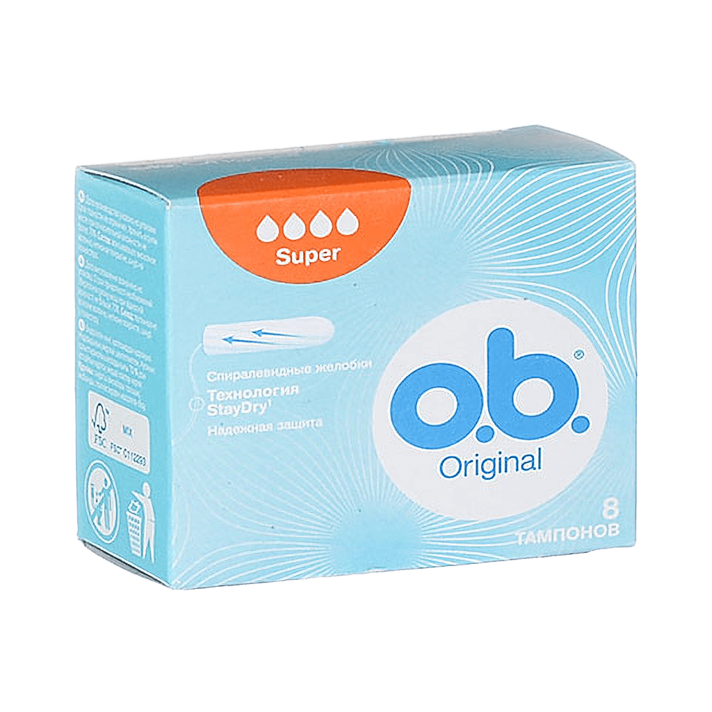 Тампоны гиг. o.b. Original Super, №8