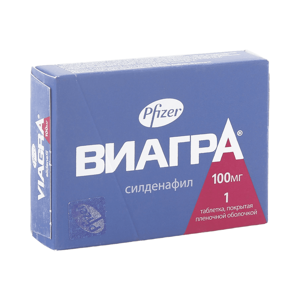 Виагра, 100 мг, таб. №1
