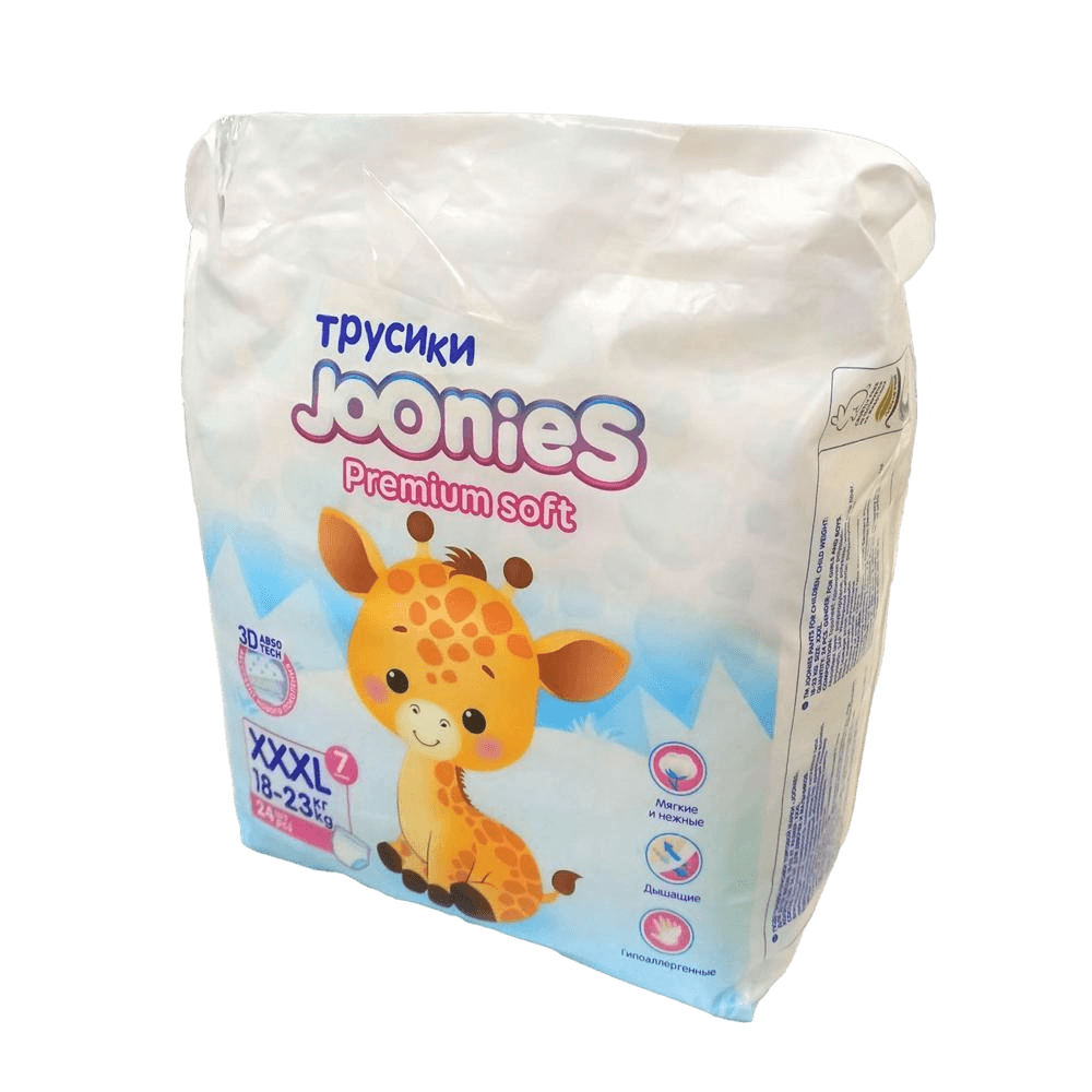 Подгузники трусики Joonies Premium soft, раз. XXXL, №24