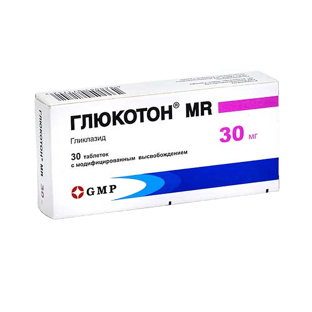 Глюкотон MR, 30 мг, таб. №30