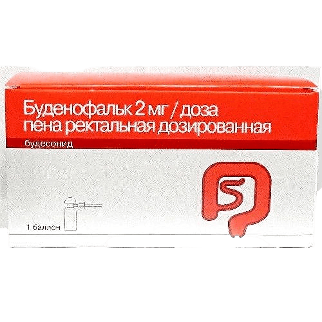 Буденофальк, 14 доз, пена рект.