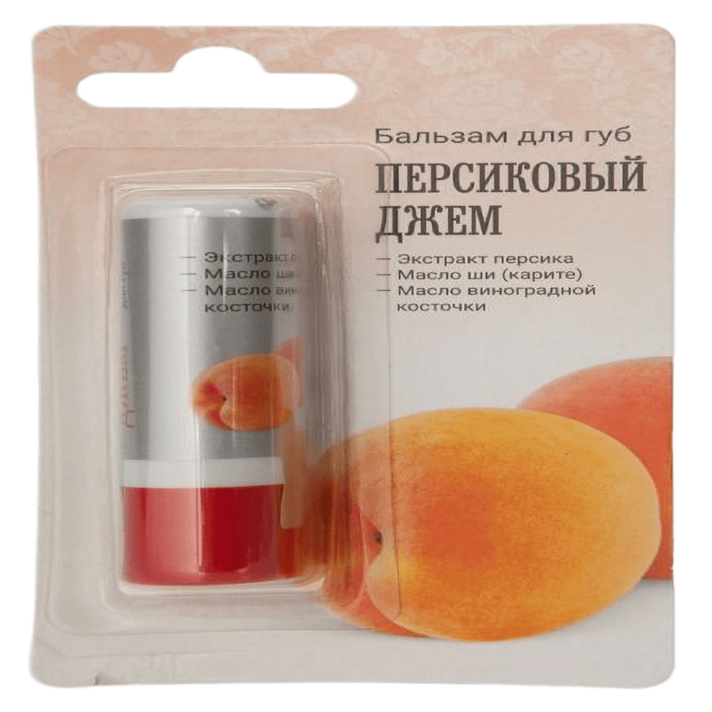 Бальзам для губ Персиковый джем, 4,5 г