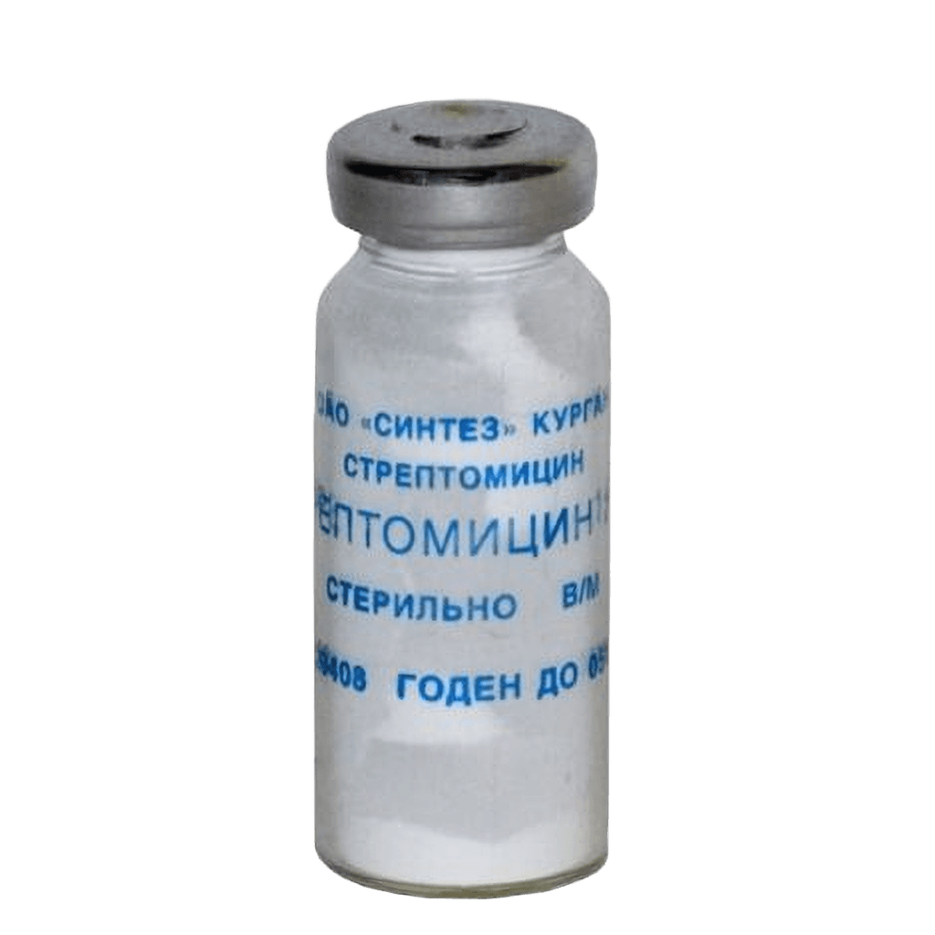 Стрептомицин, 1 г, флак. №1