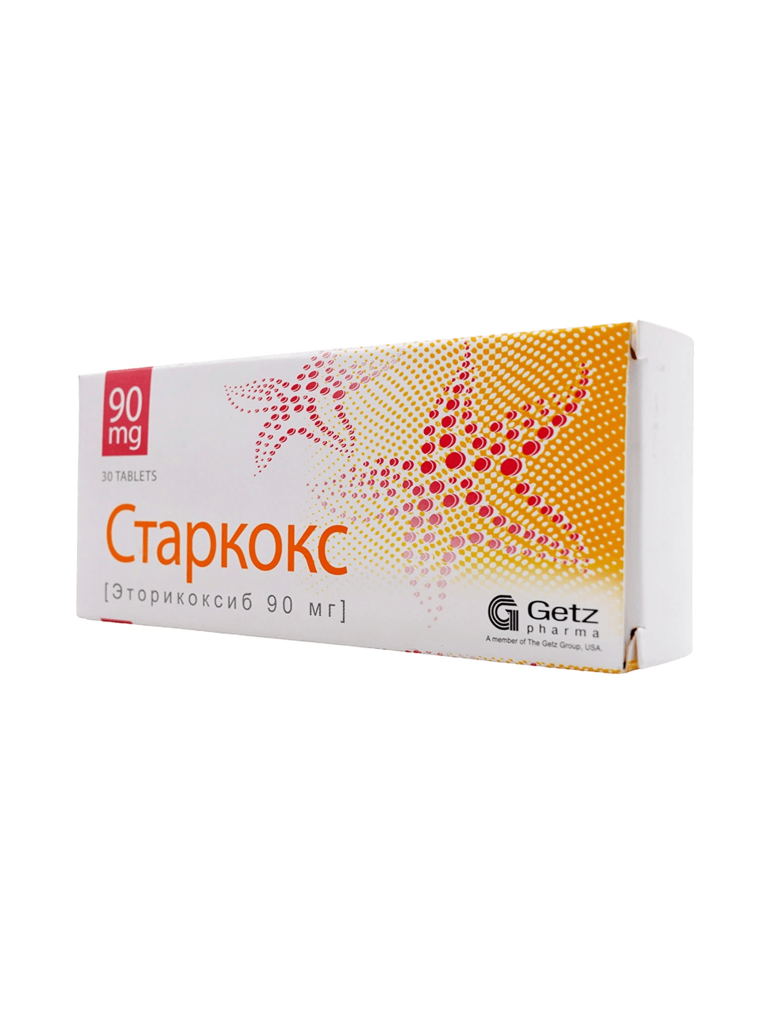 Старкокс, 90 мг, таб. №30