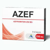 Азеф, 250 мг, капс. №6