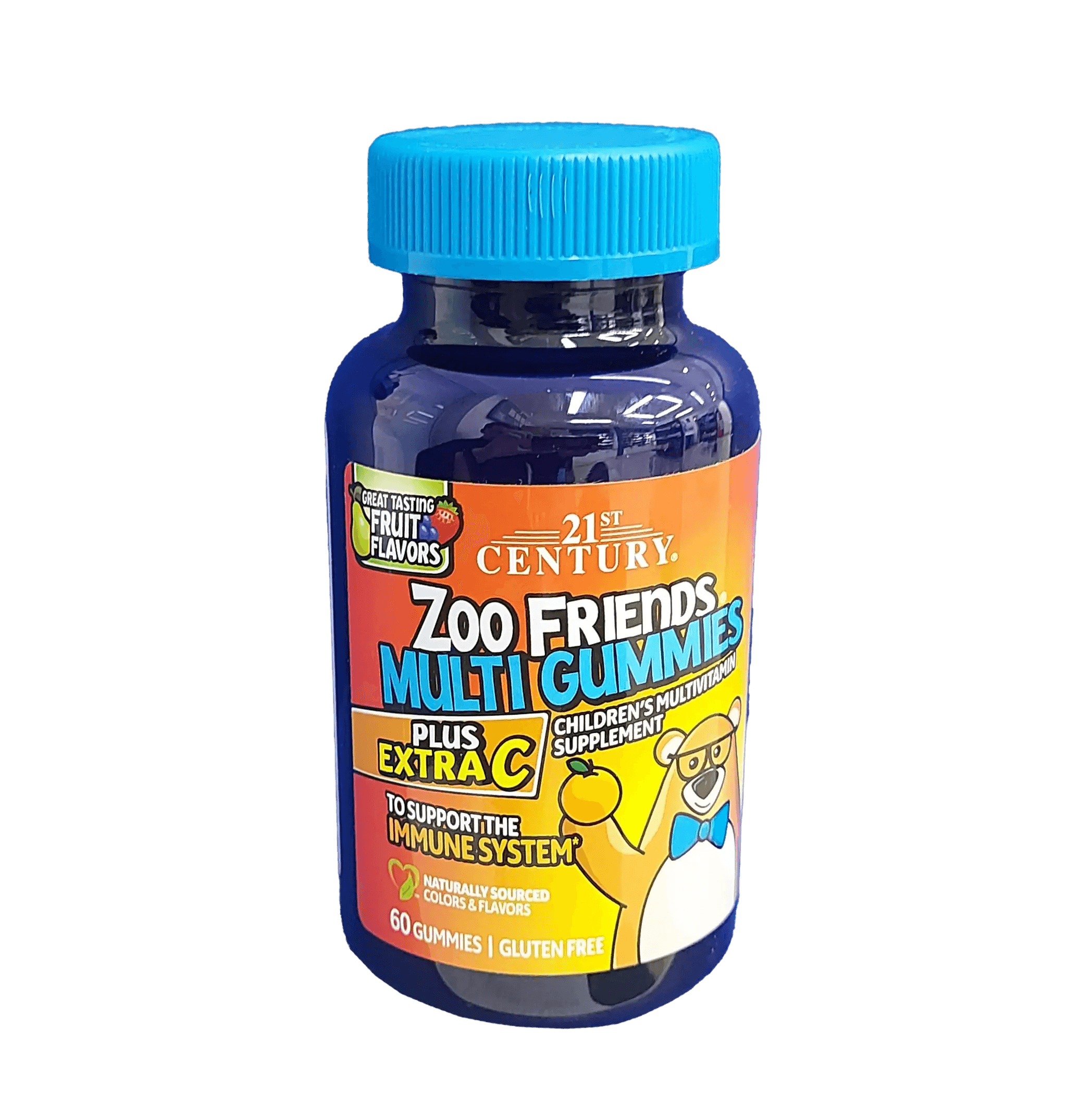 Мультивитамины дет. Zoo Friends Extra C, мармеладки №60