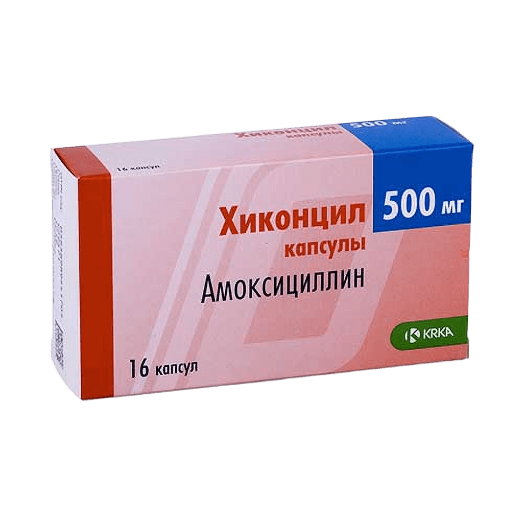 Хиконцил, 500 мг, капс. №16