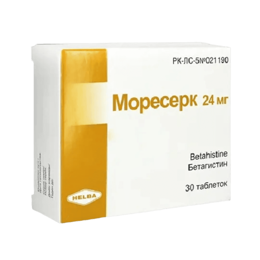 Моресерк, 24 мг, таб. №30