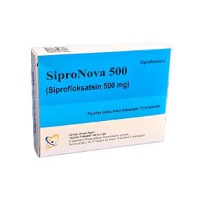 ЦипроНова, 500 мг, таб. №10