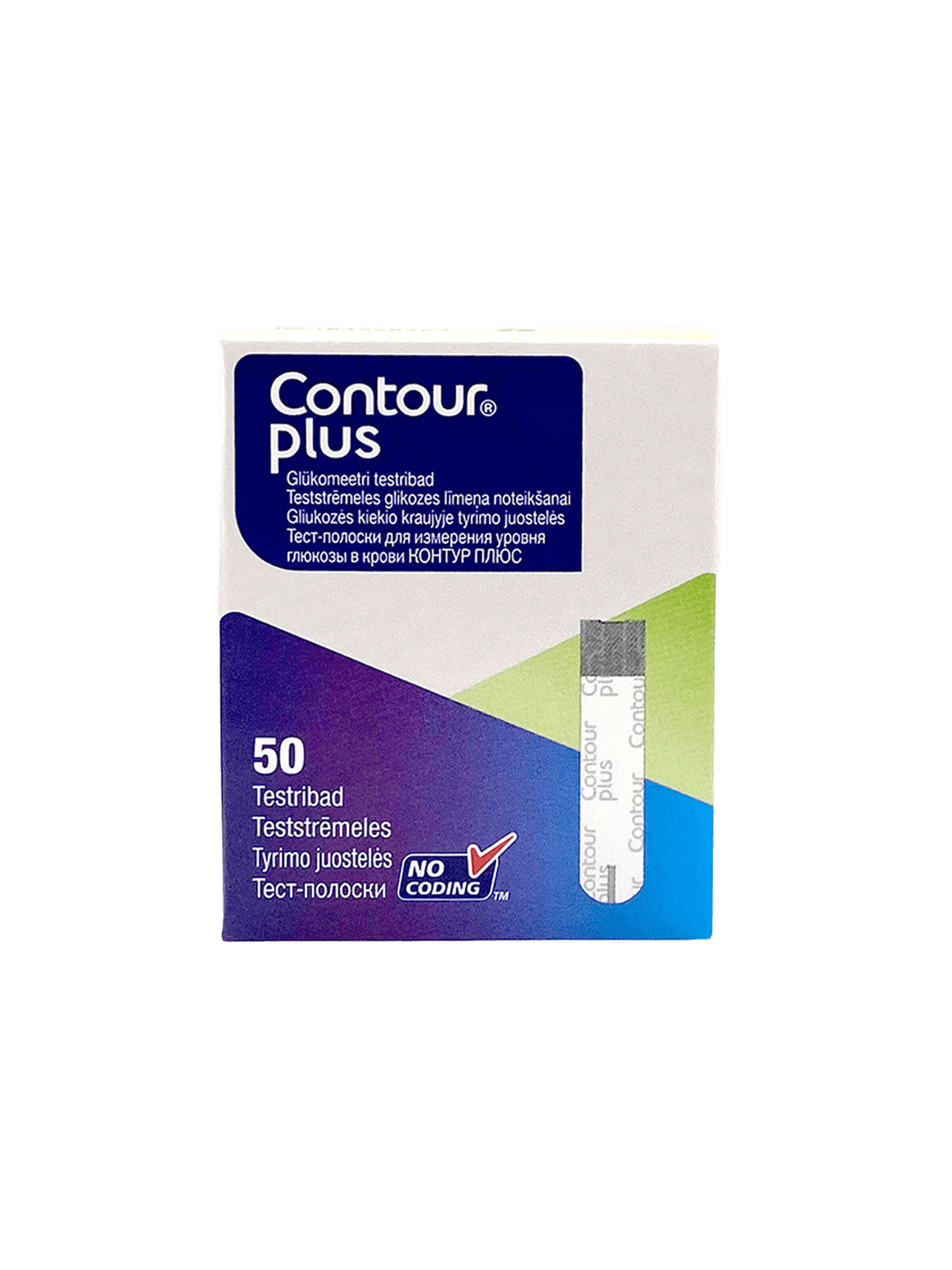 Test-poloski dlya glyukometra Contour Plus, №50