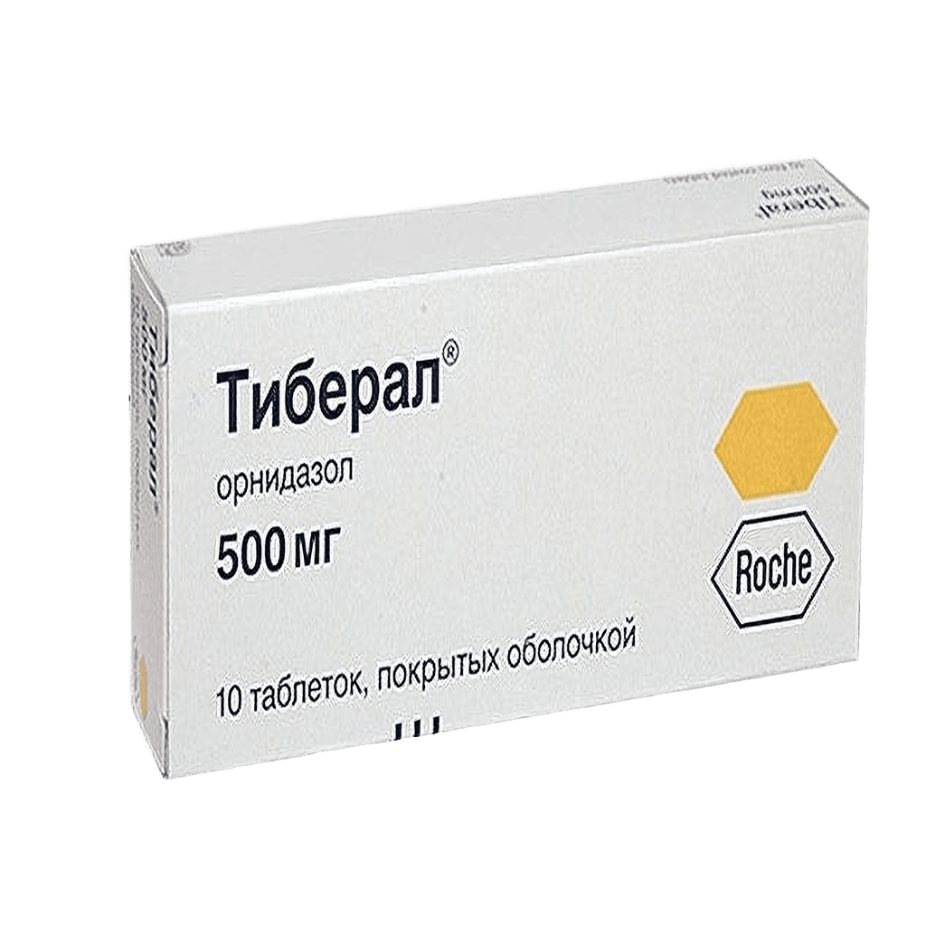 Тиберал, 500 мг, таб. №10