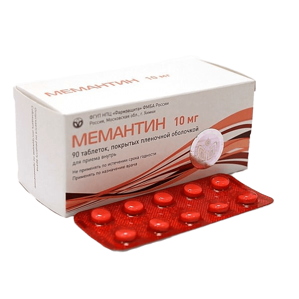 Мемантин, 10 мг, таб. №90