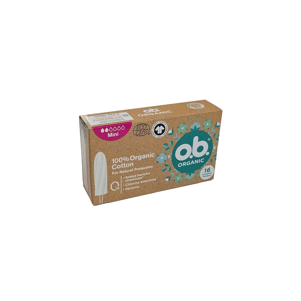 Тампоны гиг. o.b. Organic mini, №16