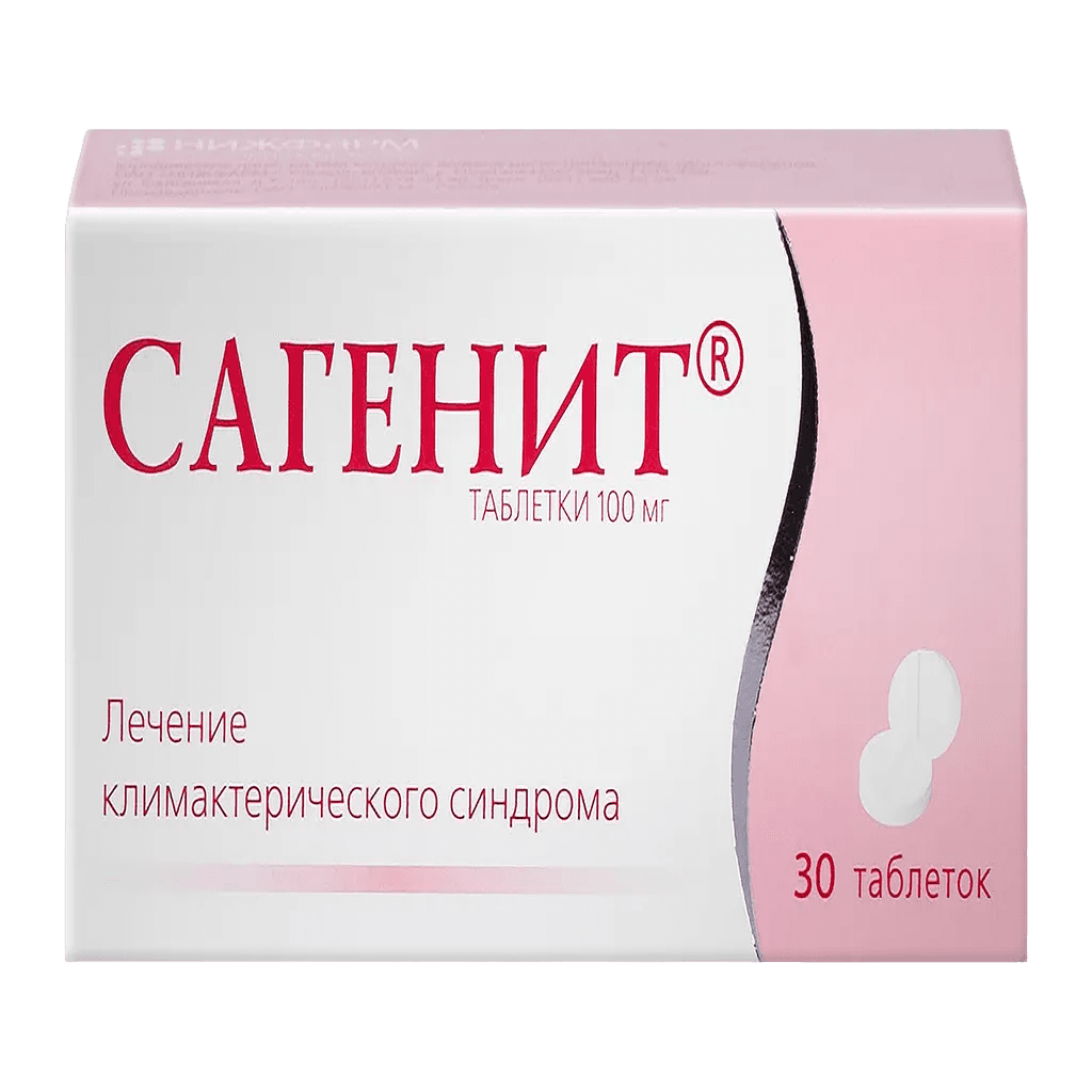 Сагенит, 100 мг, таб. №30
