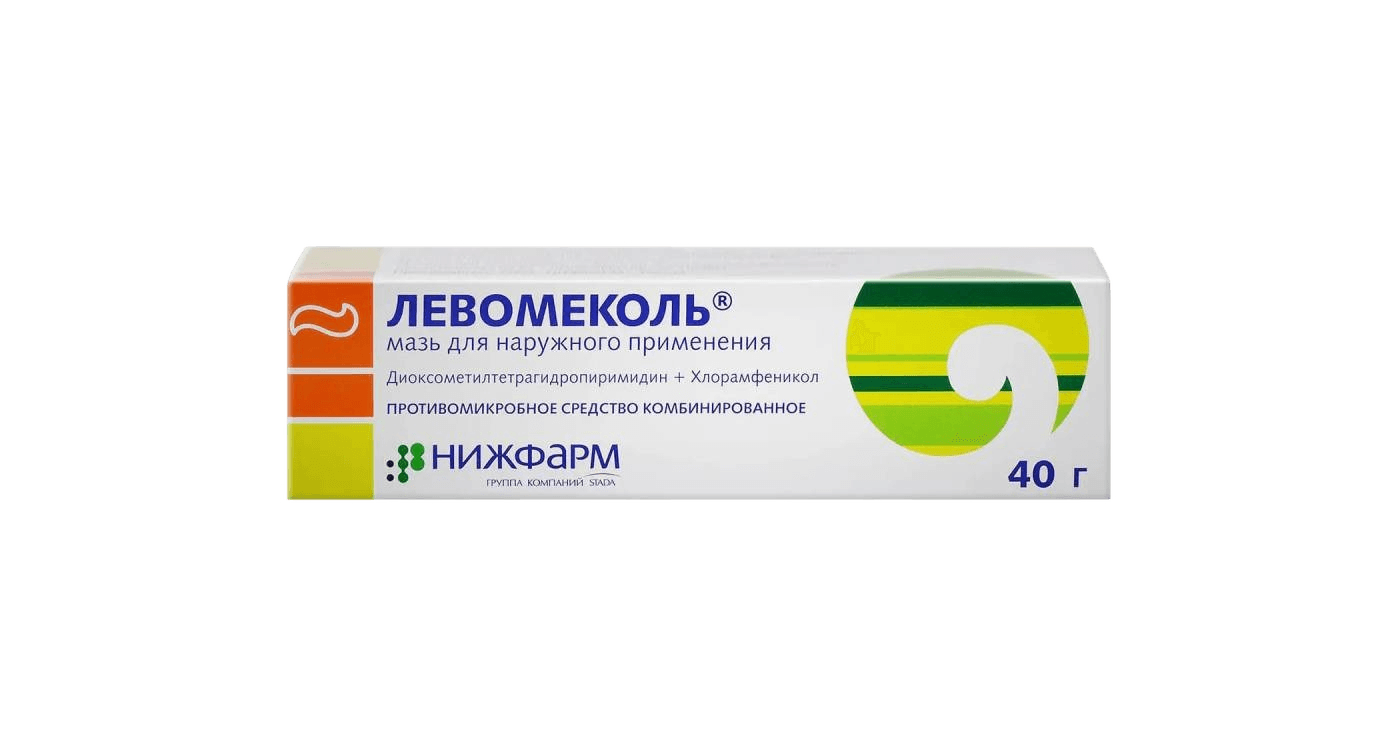 Левомеколь, 40 г, мазь