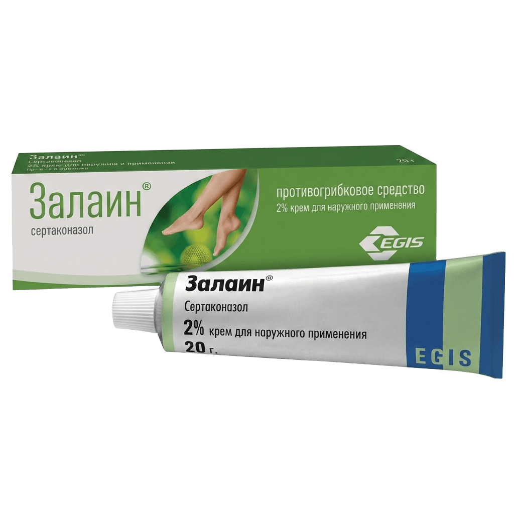 Залаин, 2%, 20 г, крем
