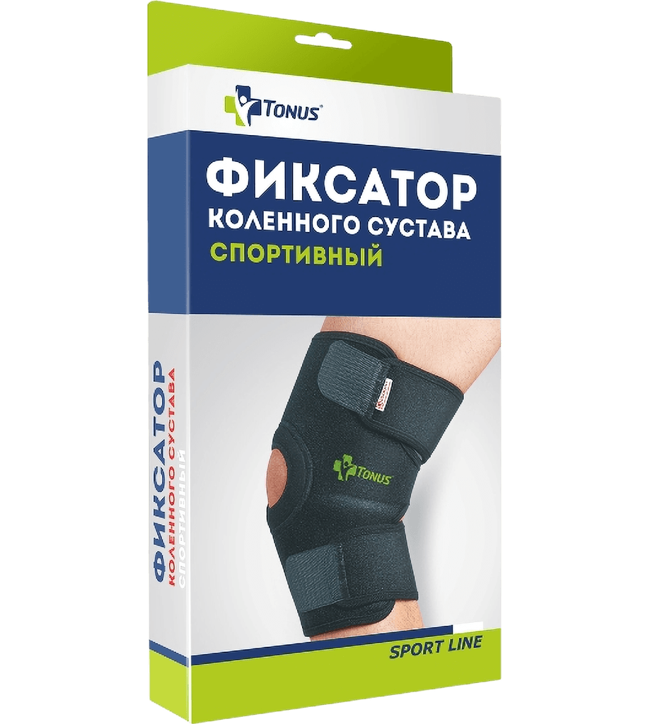Fiksator kolennogo sustava sportivnyy, 70 x 27 sm, raz. 1
