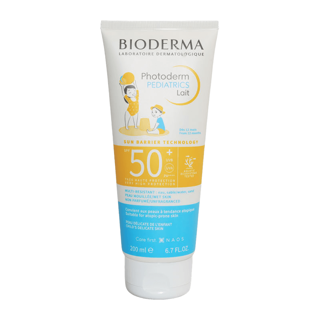 Солнцезащитный молочко Bioderma Photoderm Pediatrics SPF50+, 200 мл