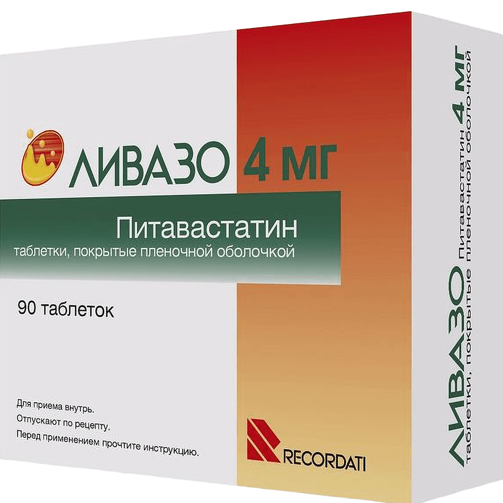 Ливазо, 4 мг, таб. №90