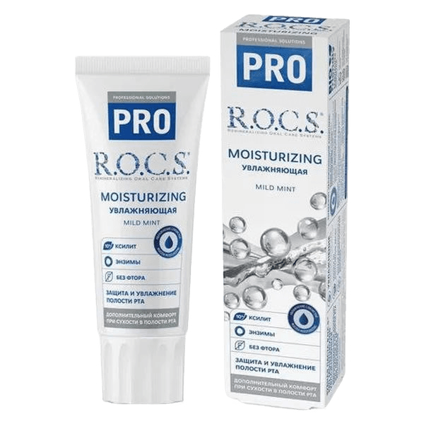 Зубная паста R.O.C.S PRO Moisturizing, 74 г