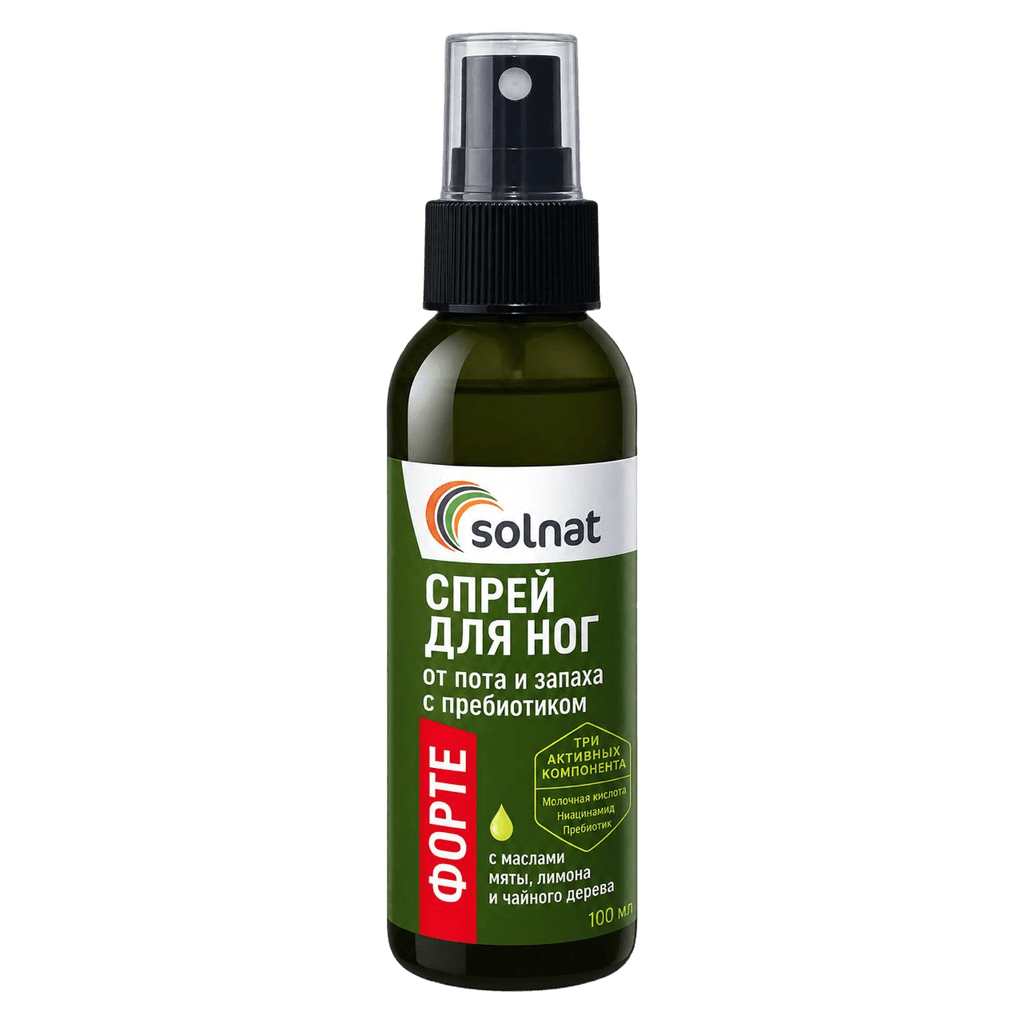 Спрей для ног Solnat Forte, 100 мл