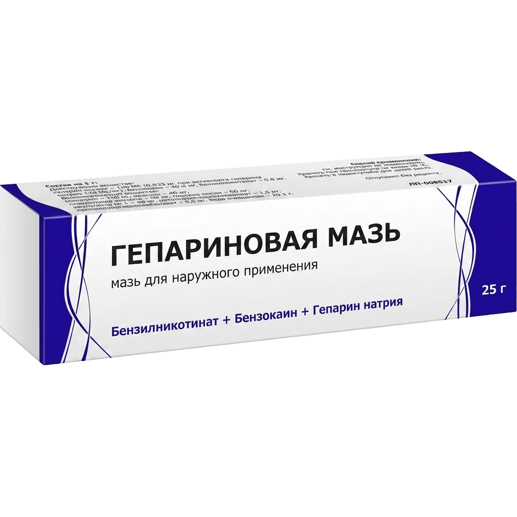 Гепариновая мазь, 25 г