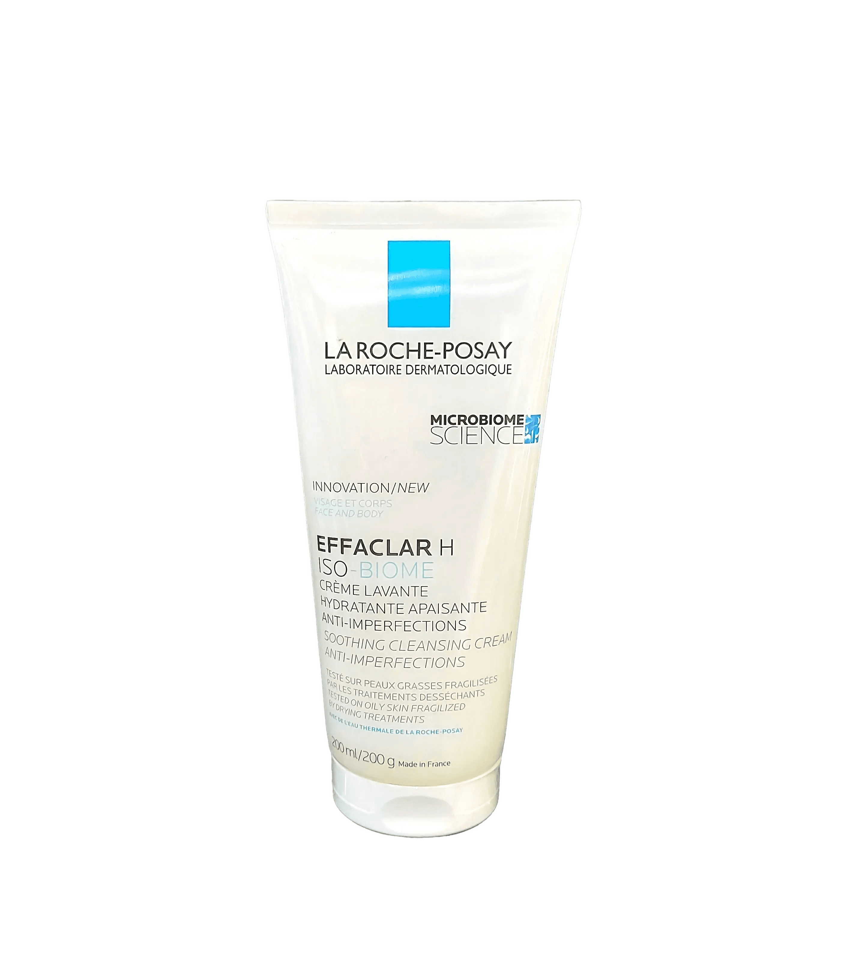 Крем-гель Успокаивающий Очищающий La Roche-Posay Effaclar H ISO-Biome, 200 мл
