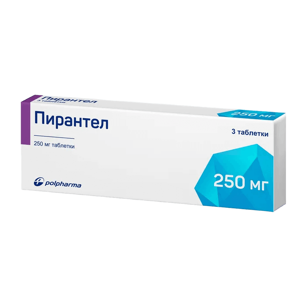Пирантел 250 мг, таб. №3
