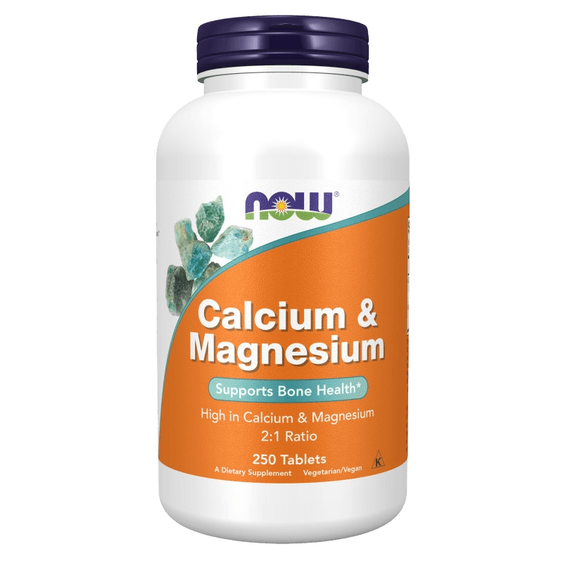 Кальций и Магний (NOW Calcium & Magnesium), таб. №250