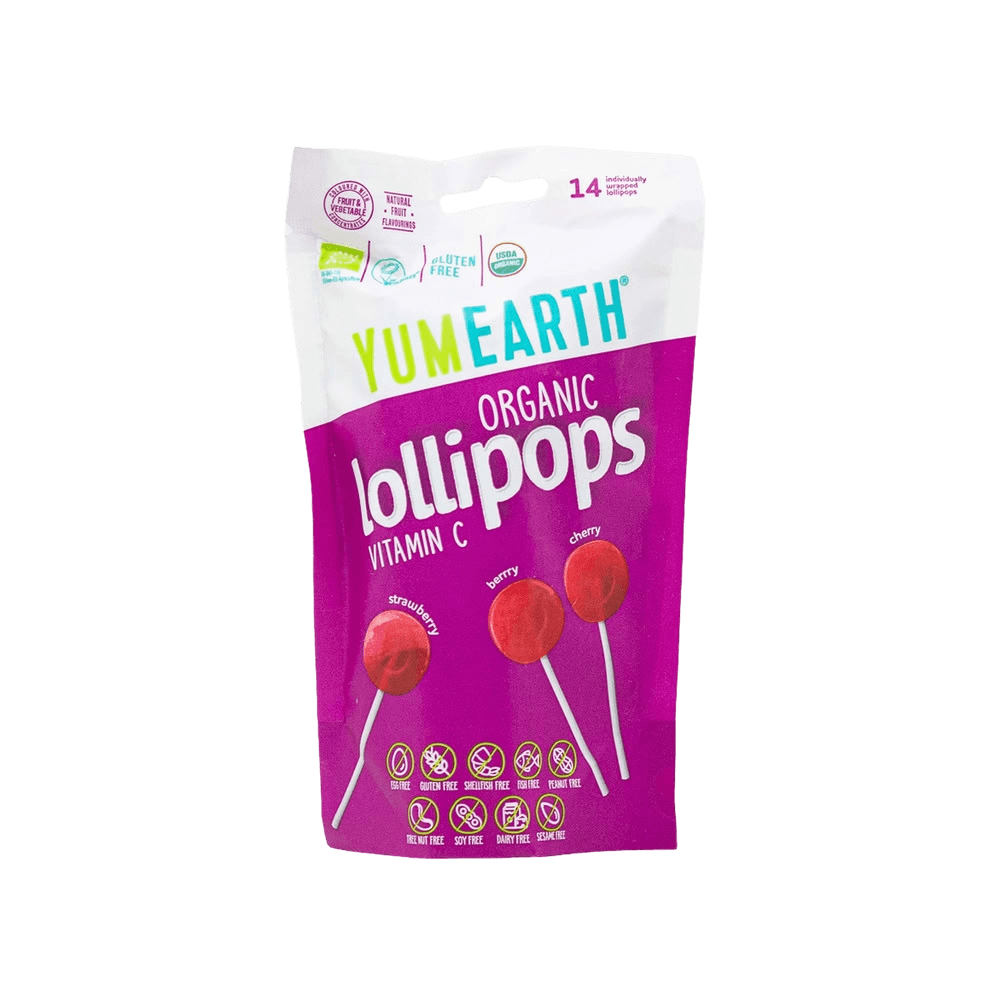 Леденцы на палочке Yumearth Pops Vitamin C, №14