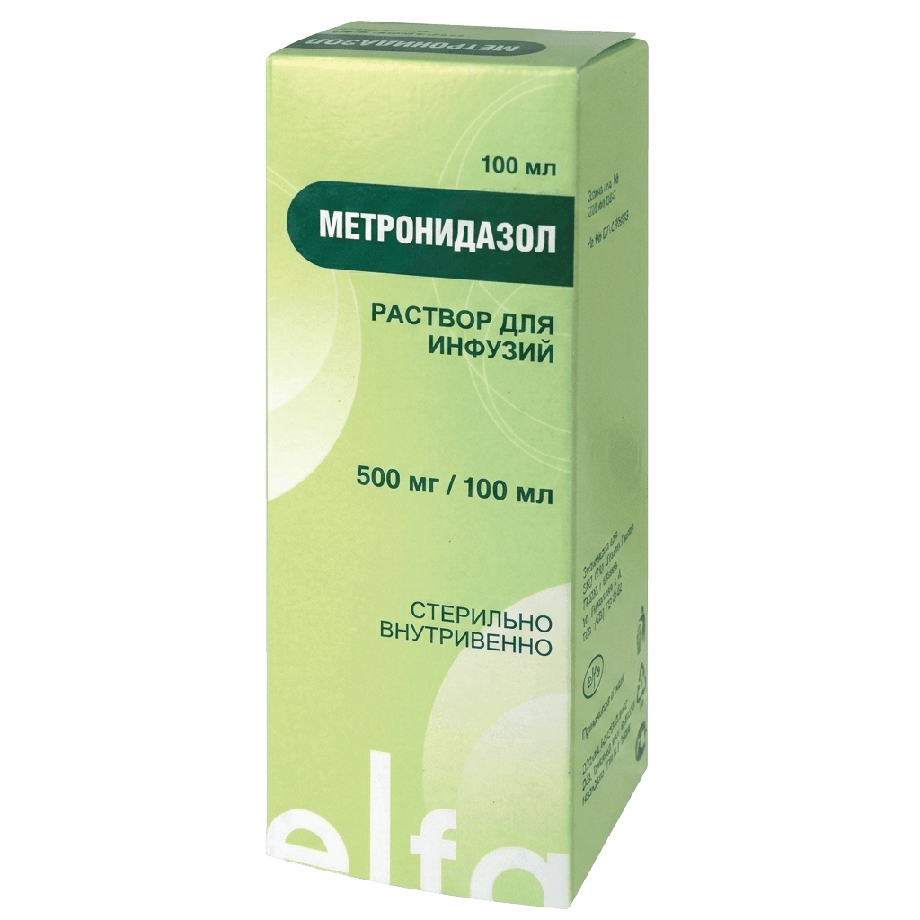 Метронидазол, 0,5%, 100 мл, флак.