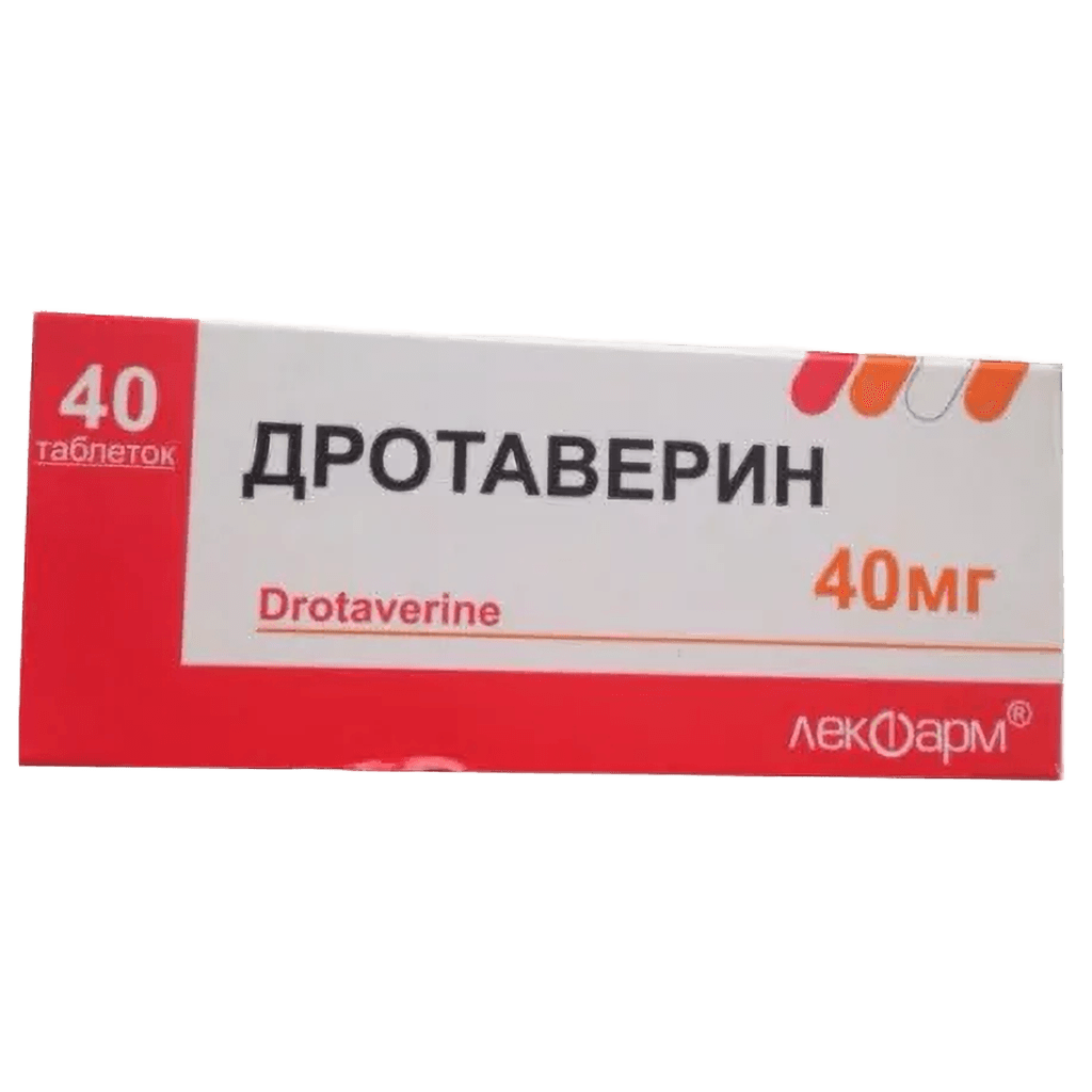 Дротаверин, 40 мг, таб. №40