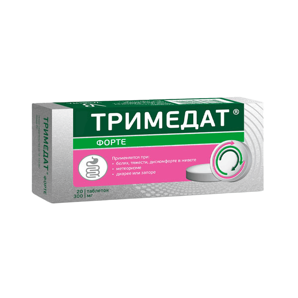 Тримедат Форте, 300 мг, таб. №20