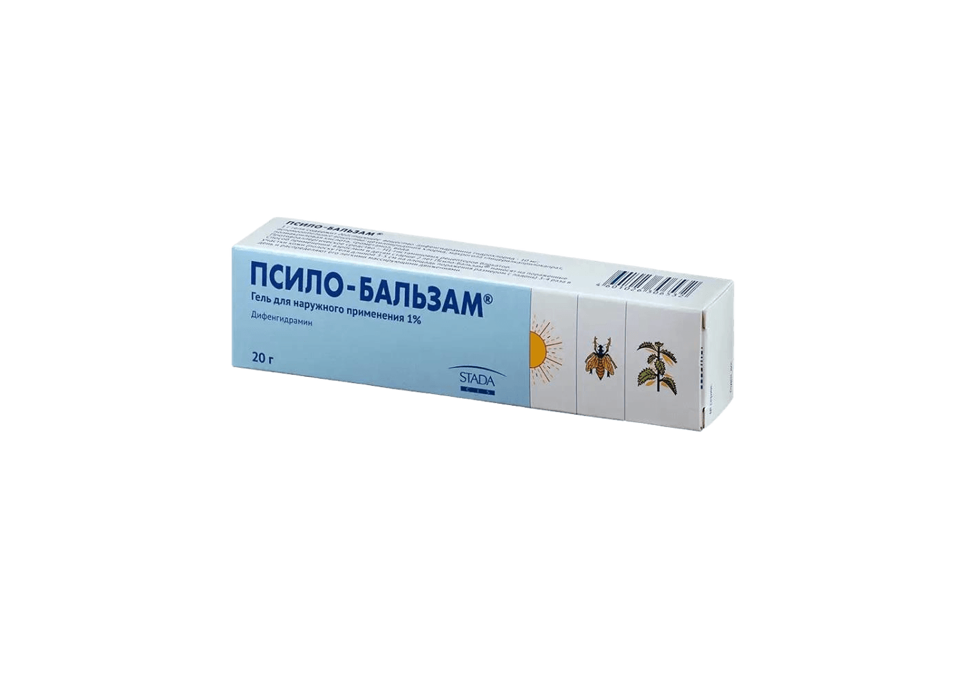 Псило-Бальзам, 1%, 20 г, гель