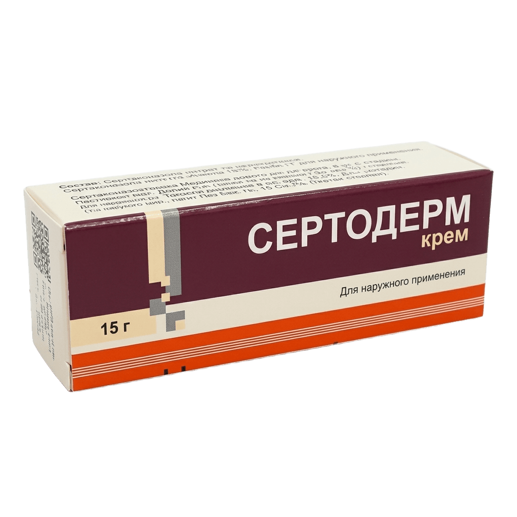 Сертодерм, 15 г, крем