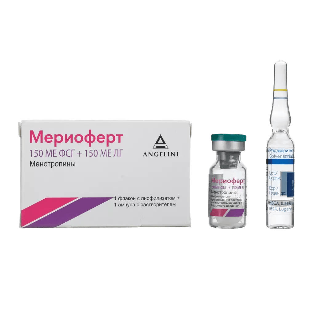 Мериоферт, 150 МЕ, флак. №1