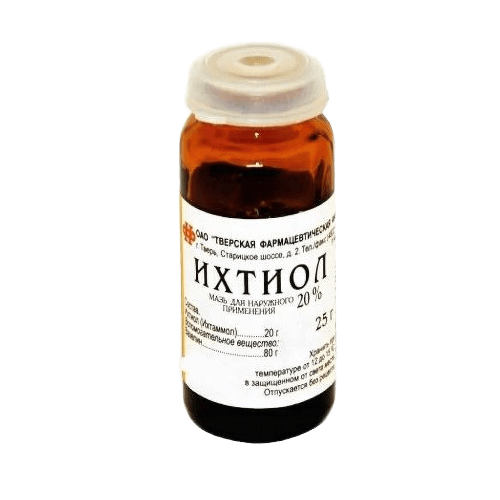 Ихтиол, 20 %, 30 г, мазь