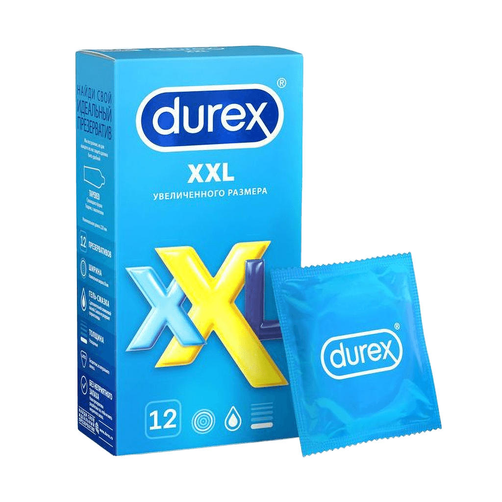 Презервативы Durex XXL, №3 (увеличенного размера)
