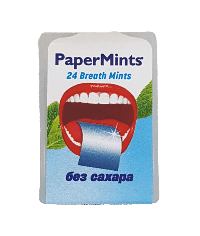 Пастилки освежающие PaperMints, №24 (мята)