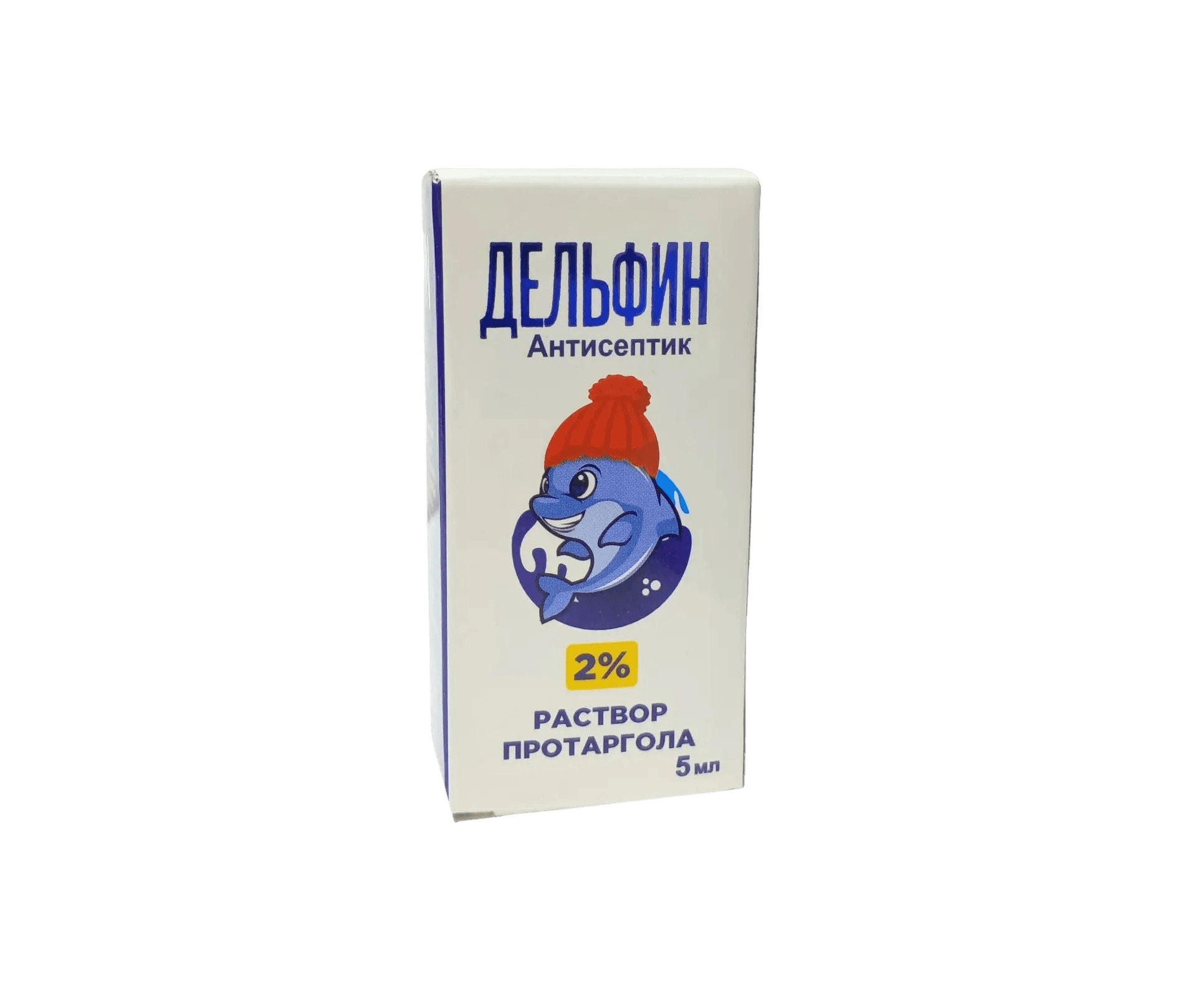 Протаргол Delfin, 2%, 5 мл, капли назал.