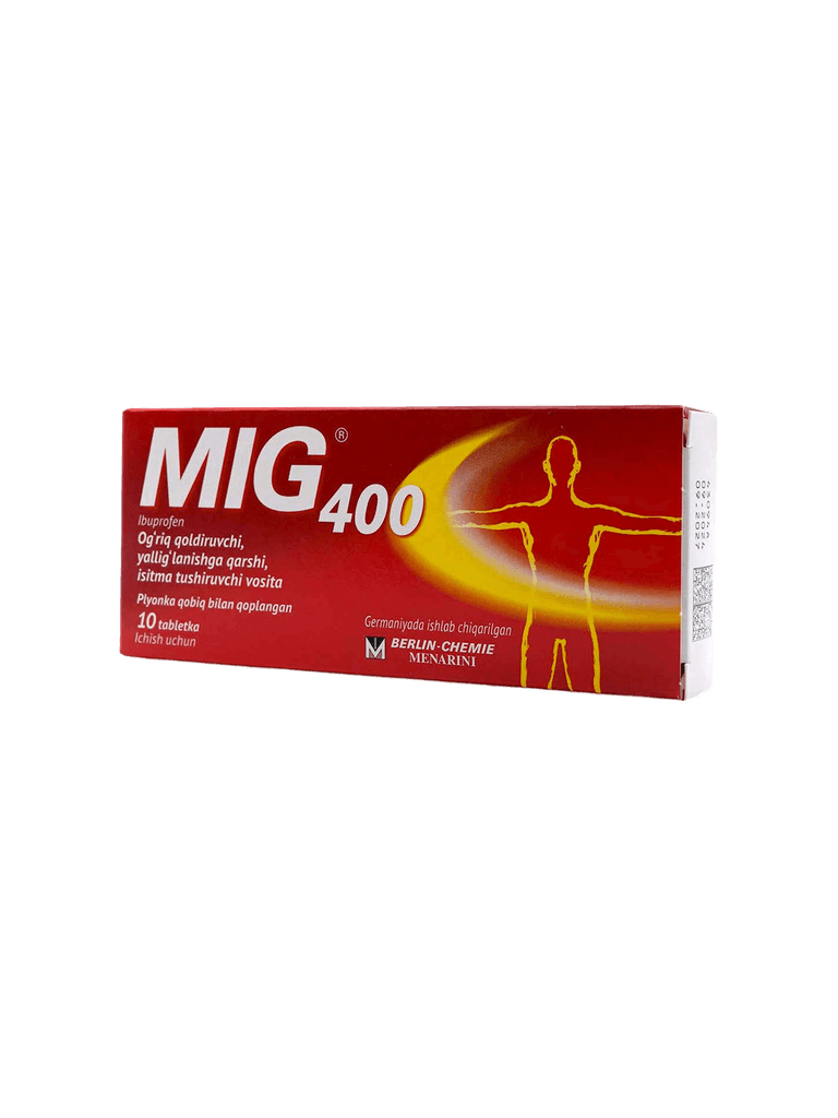 Миг, 400 мг, таб. №10