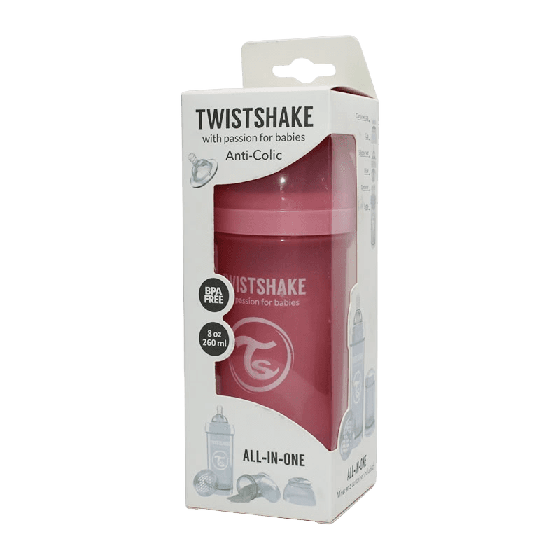 Бутылка дет. Twistshake Anti-Colic, 260 мл (розовый)